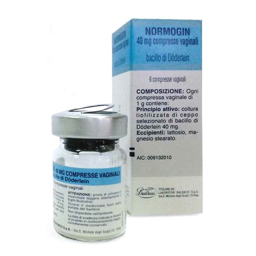 Normogin – 6 compresse Vag 40 mg
