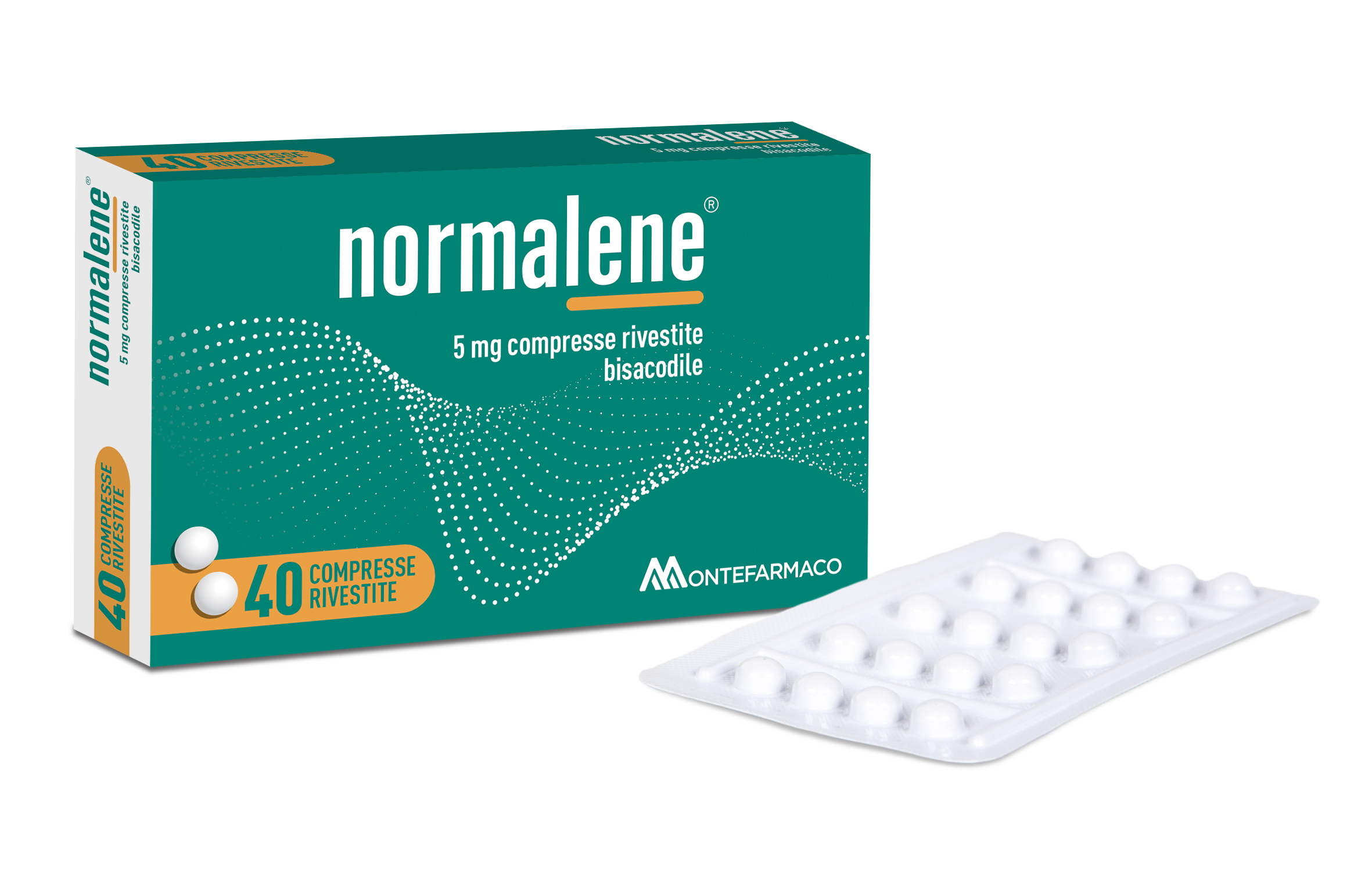 NORMALENE*40CPR RIV 5MG