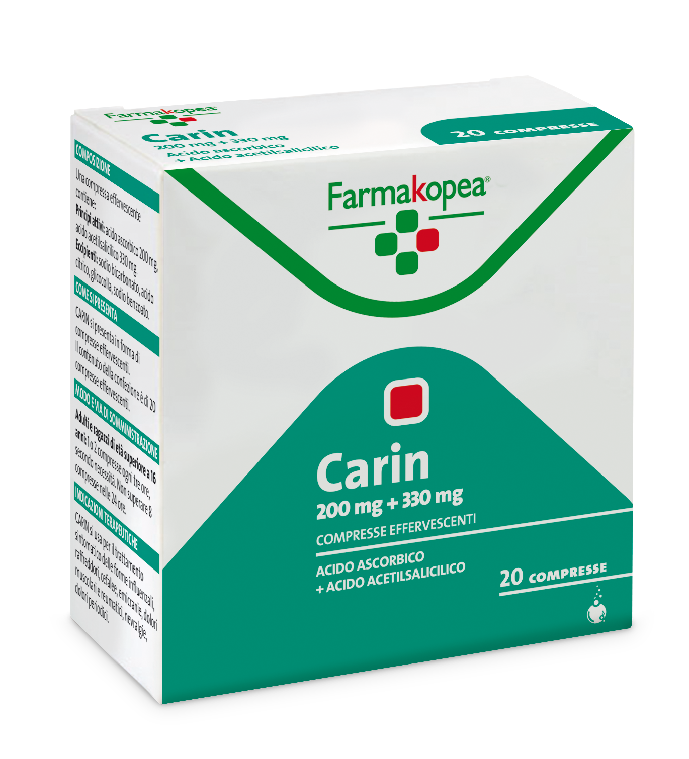 Carin – 20 compresse Eff 330MG+200MG