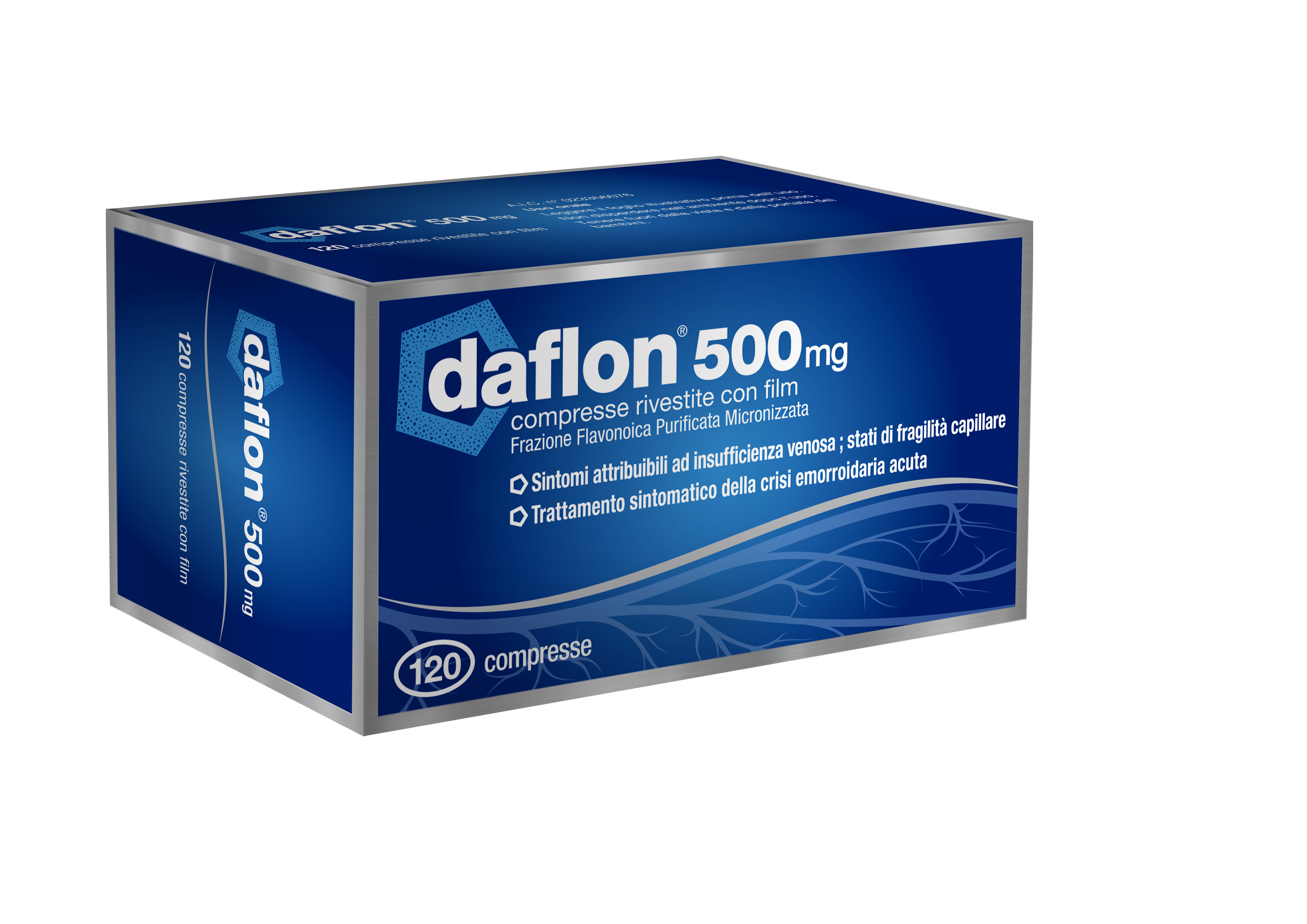 Daflon – 120 compresse Riv 500 mg