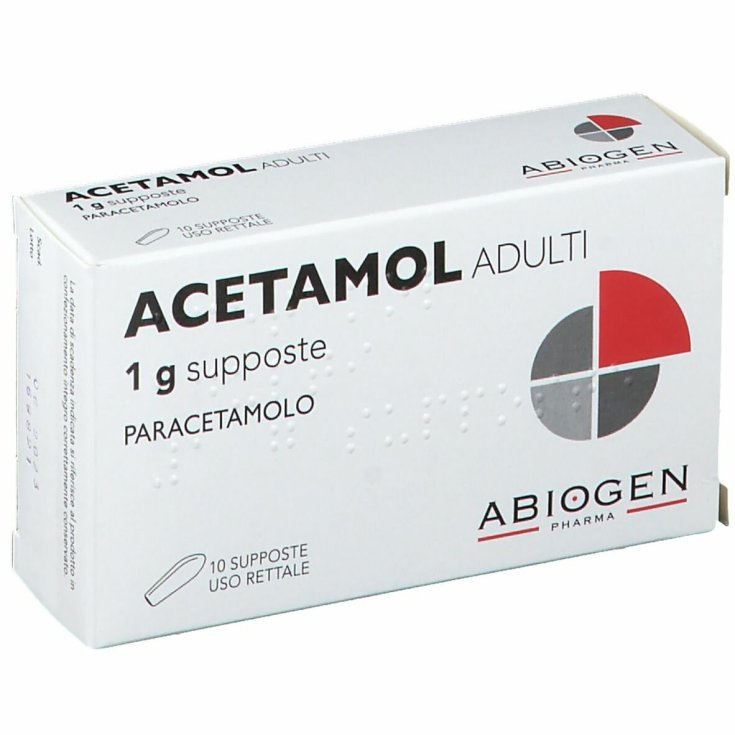 Acetamol – Ad 10SUPP 1 g