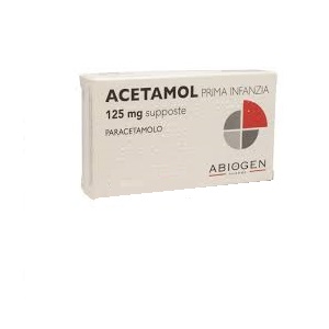 Acetamol – Prima INF10SUPP 125 mg
