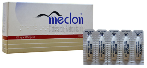 Meclon – 10 Ovuli Vag 100+500MG
