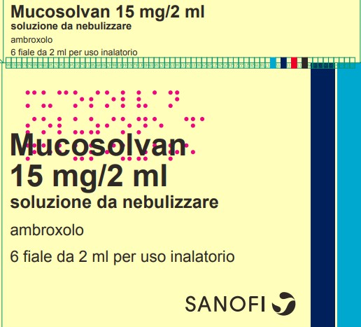 Mucosolvan – Nebul 6F 15 mg 2 ml