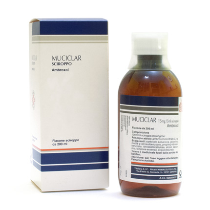 Muciclar – Scir 200 ml 15MG/5ML