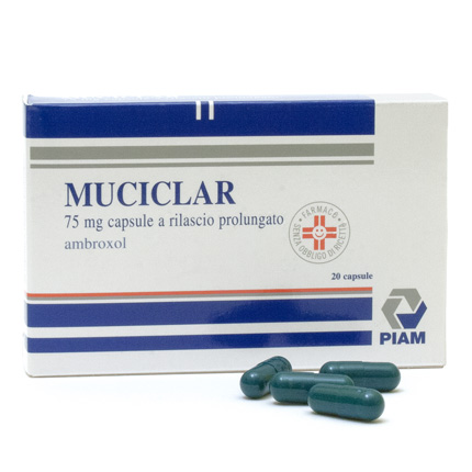 Muciclar – 20 capsule 75 mg RP