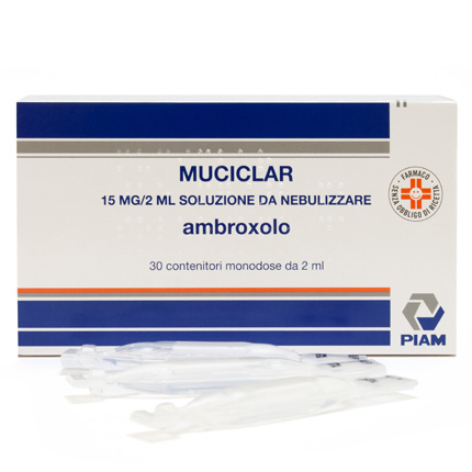 Muciclar – Nebul 30FL 15 mg 2 ml