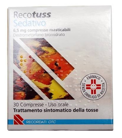 Recotuss Sedat – 30 compresse Mast 6,5 mg