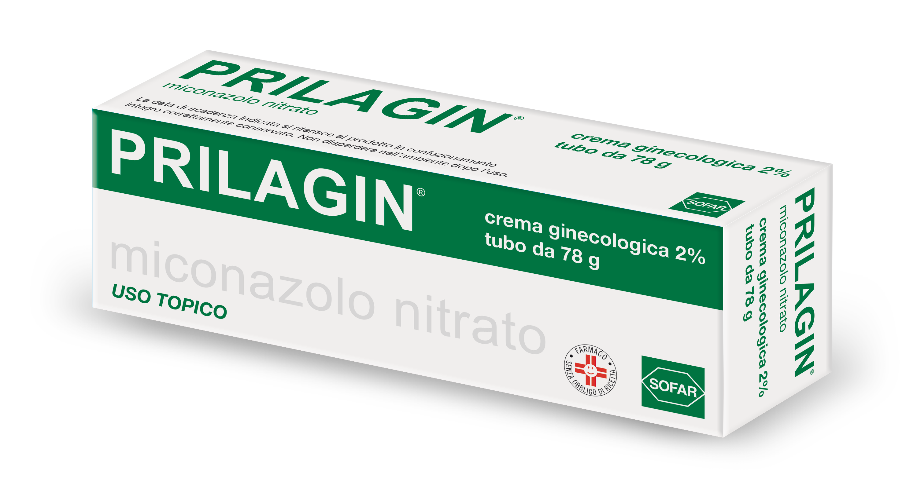 Prilagin – Crema Gin 78 g 2%+APPL