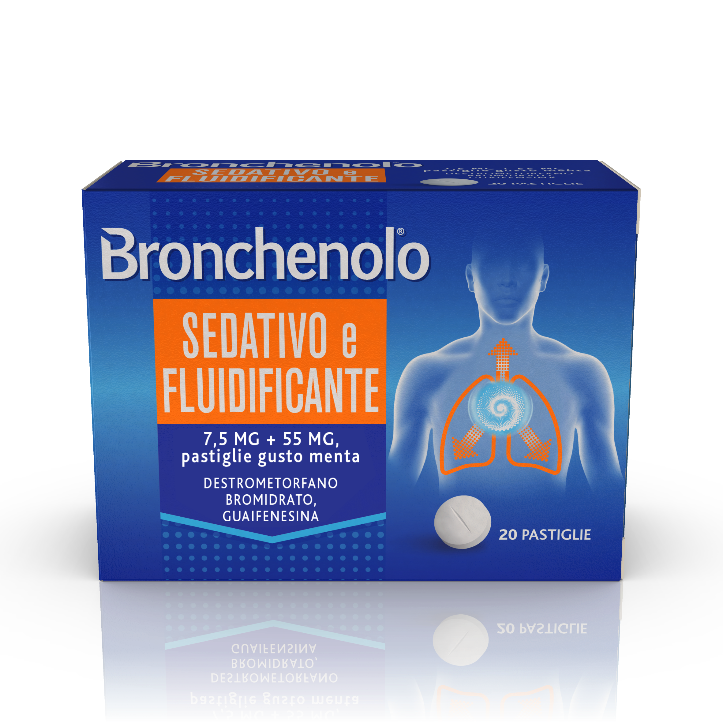 Bronchenolo Sed Fluid – 20 pastl