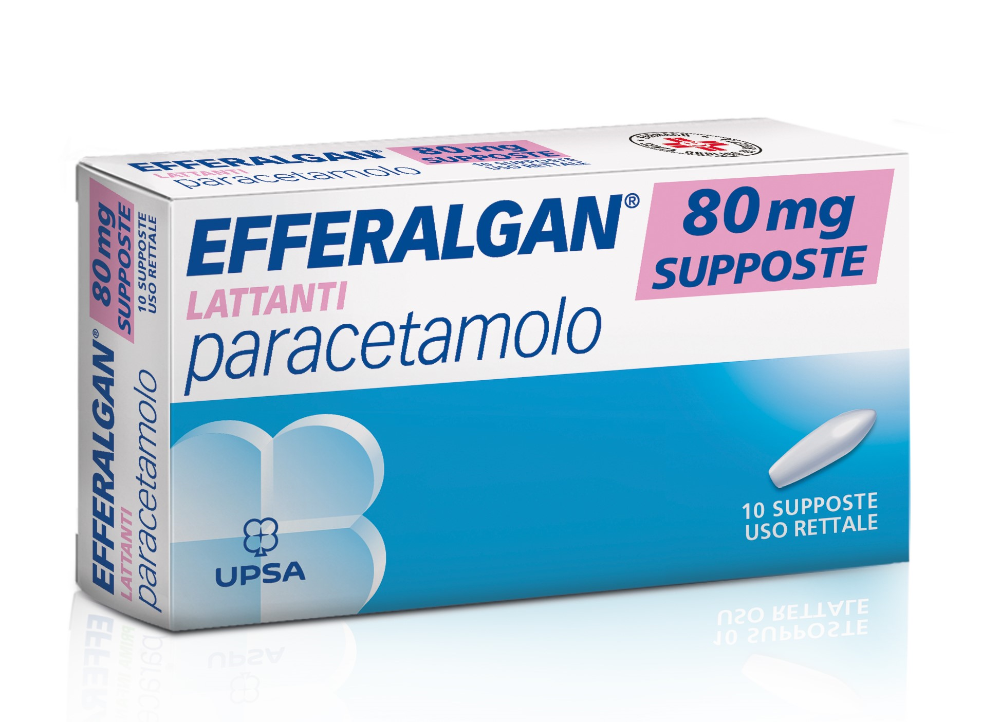 Efferalgan – 10SUPP 80 mg