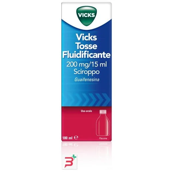 VICKS TOSSE FLUIDIF*FL 180ML