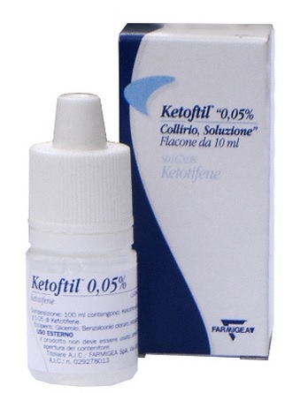 Ketoftil – Coll FL 10 ml 0,5 mg/ml