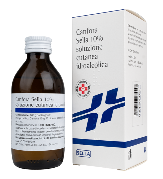 Canfora – 10% Sol Ial 100 g