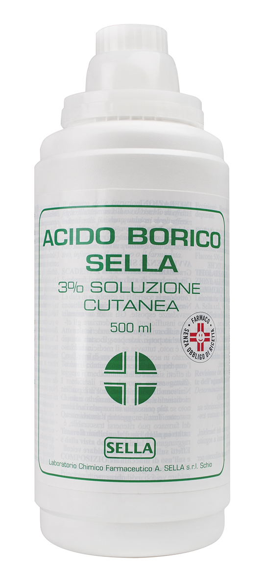 Acido Borico Sella – 3% 500 ml