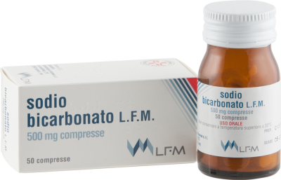 Sodio Bicarb – 50 compresse 500 mg FL