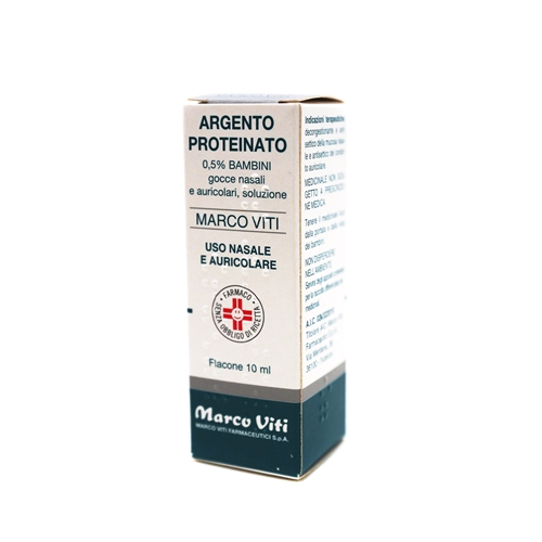 Argento Proteinato – 0,5% 10 ml
