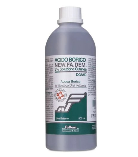 Acido Borico New F – 3% FL 500 ml