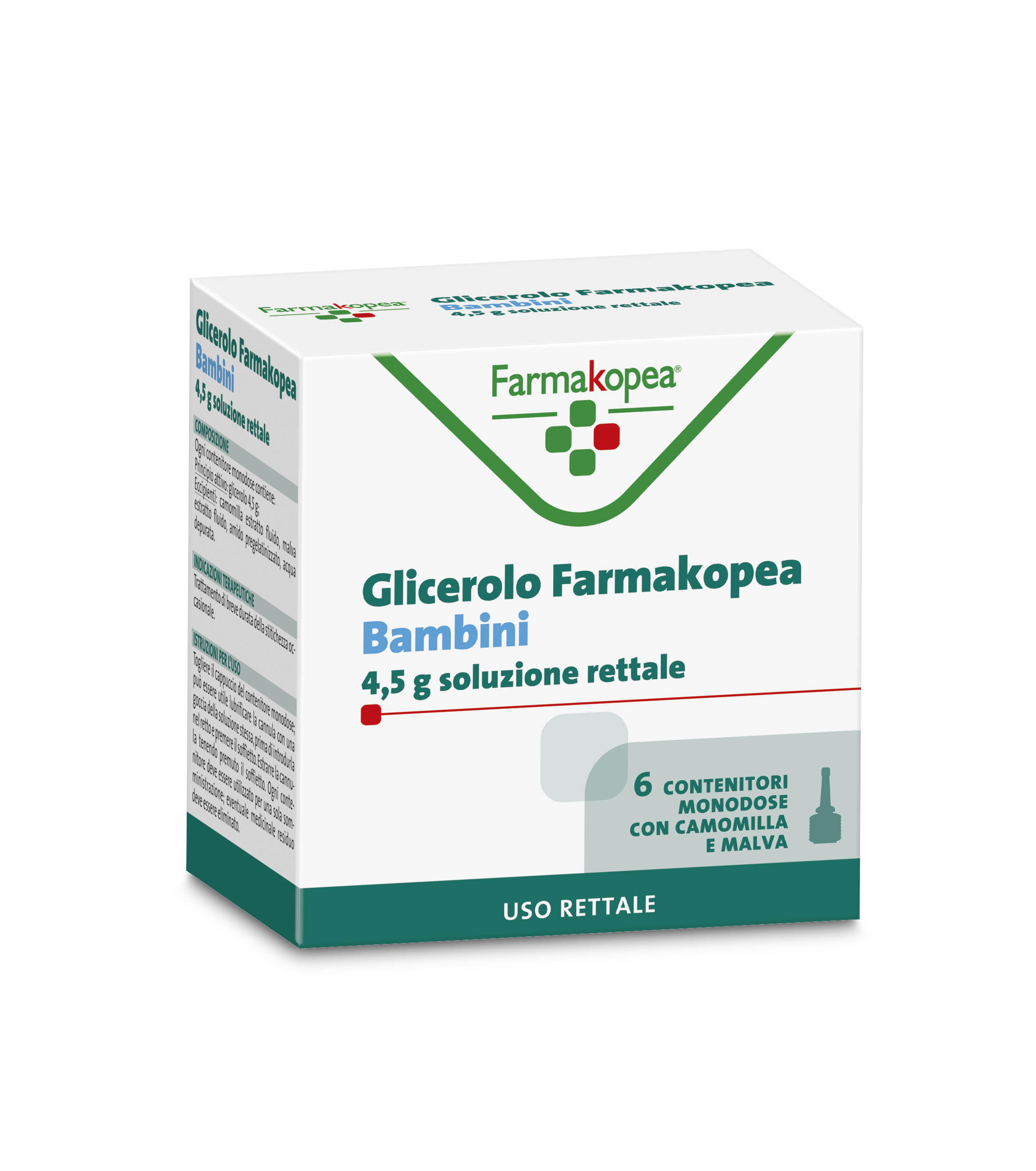 GLICEROLO FARMAK*BB 6CONT 4,5G