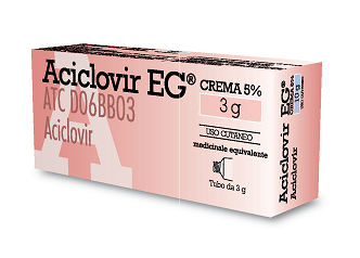 Aciclovir Eg – CR 3 g 5%