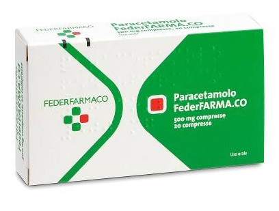 Paracetamolo F – 20 compresse 500 mg