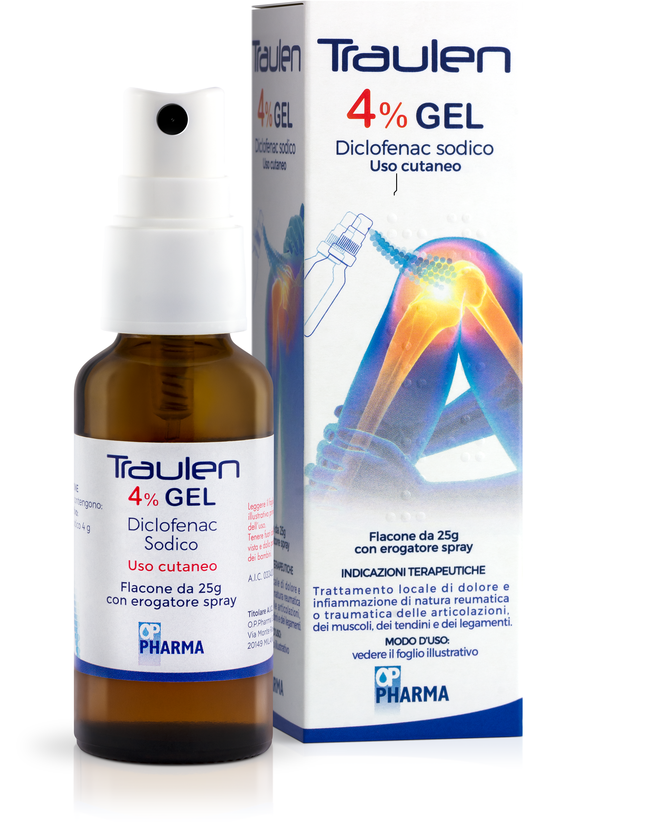 Traulen – Gel 4% FL 25 g C/Erog