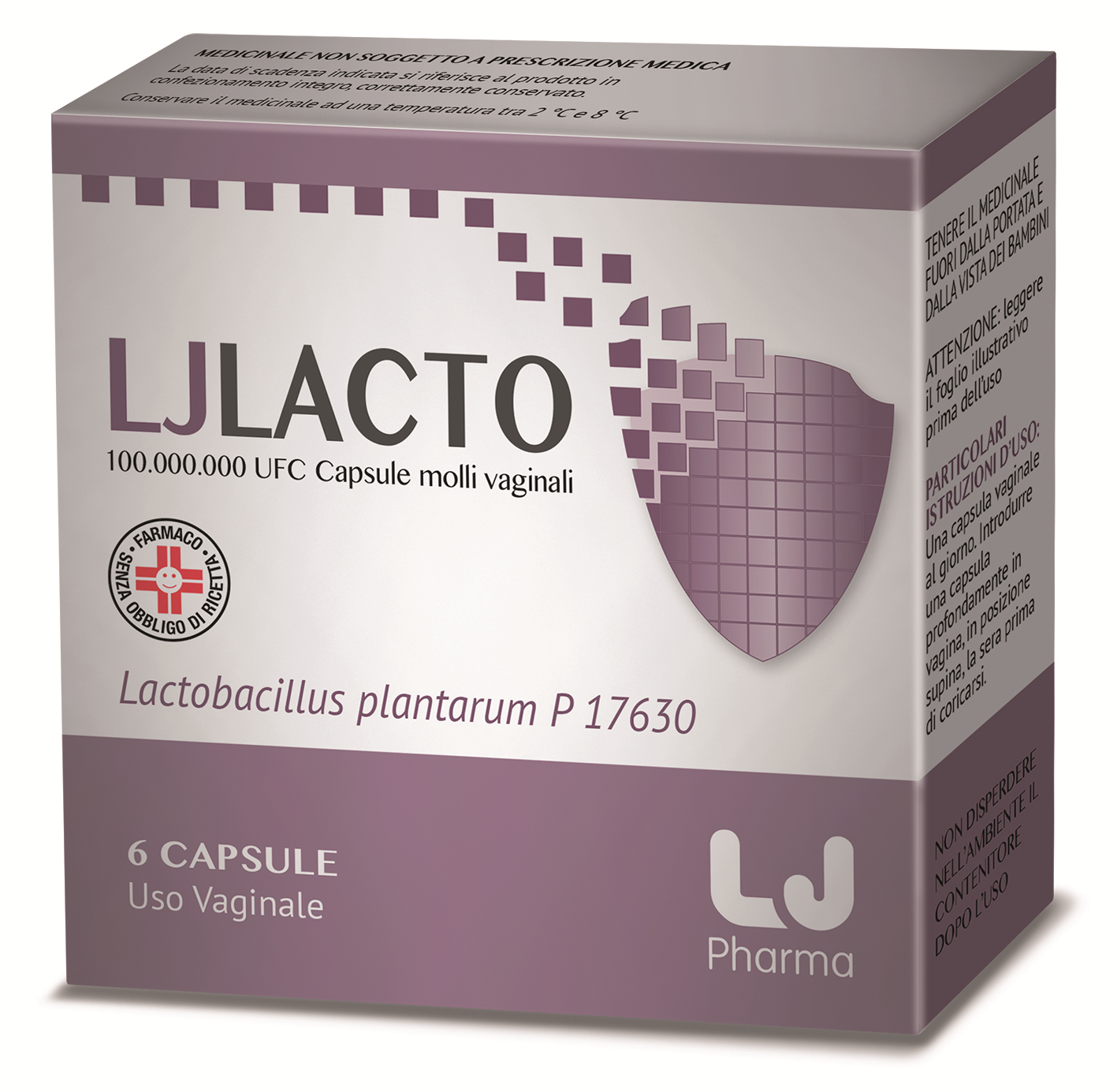 Ljlacto – 6 capsule Vag 100000000UFC