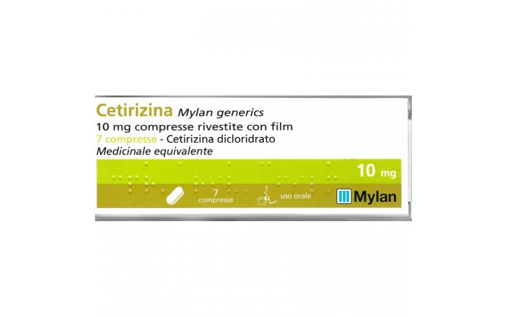 Cetirizina MY – 7 compresse Riv 10 mg