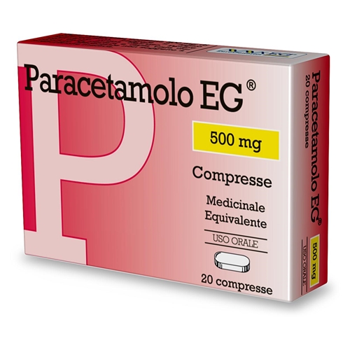 Paracetamolo Eg – 20 compresse 500 mg