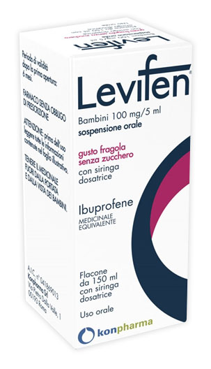 Levifen – Os 150 ml 100MG/5ML Fra