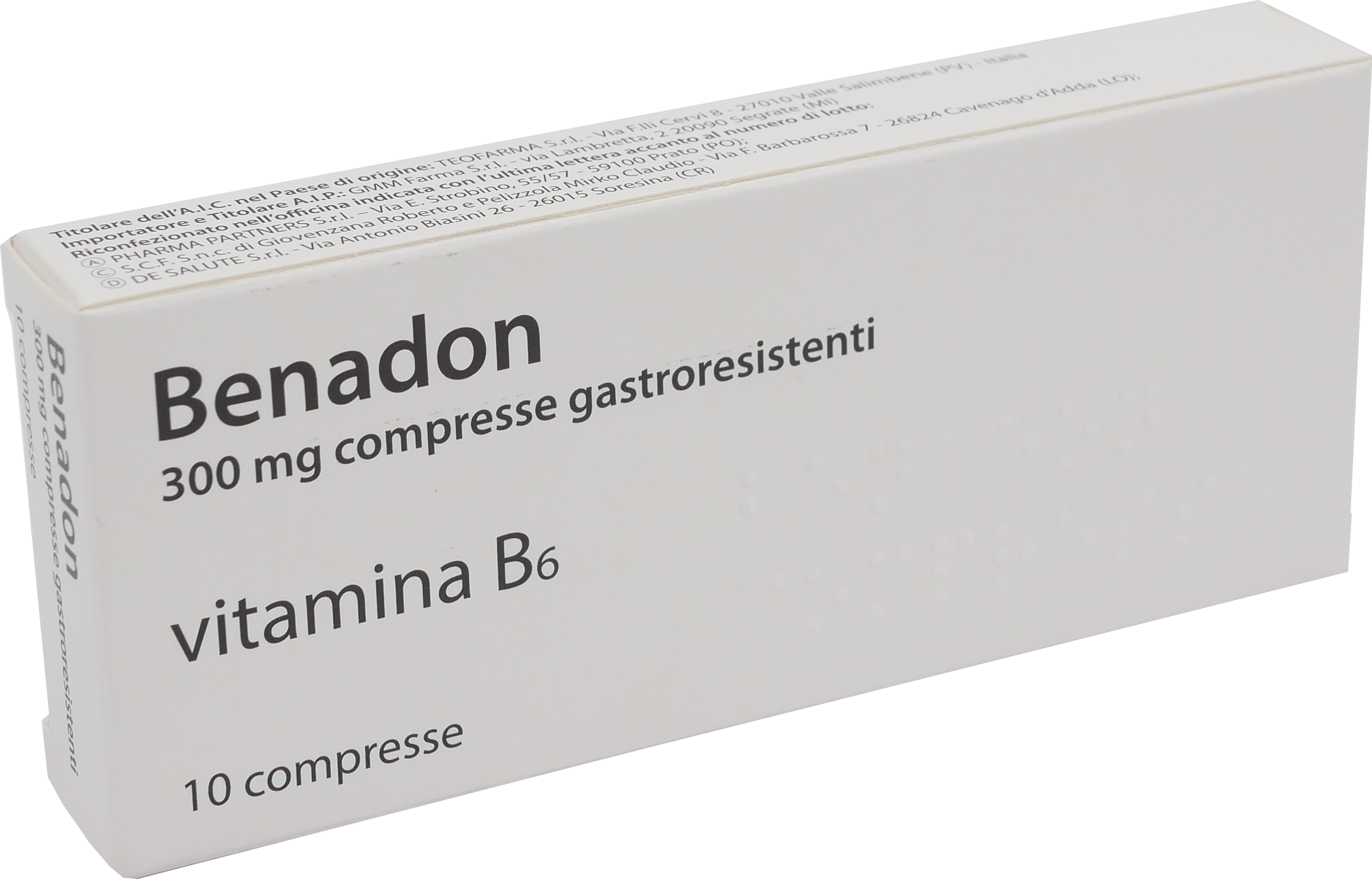 Benadon – 10 compresse Gastrores 300 mg