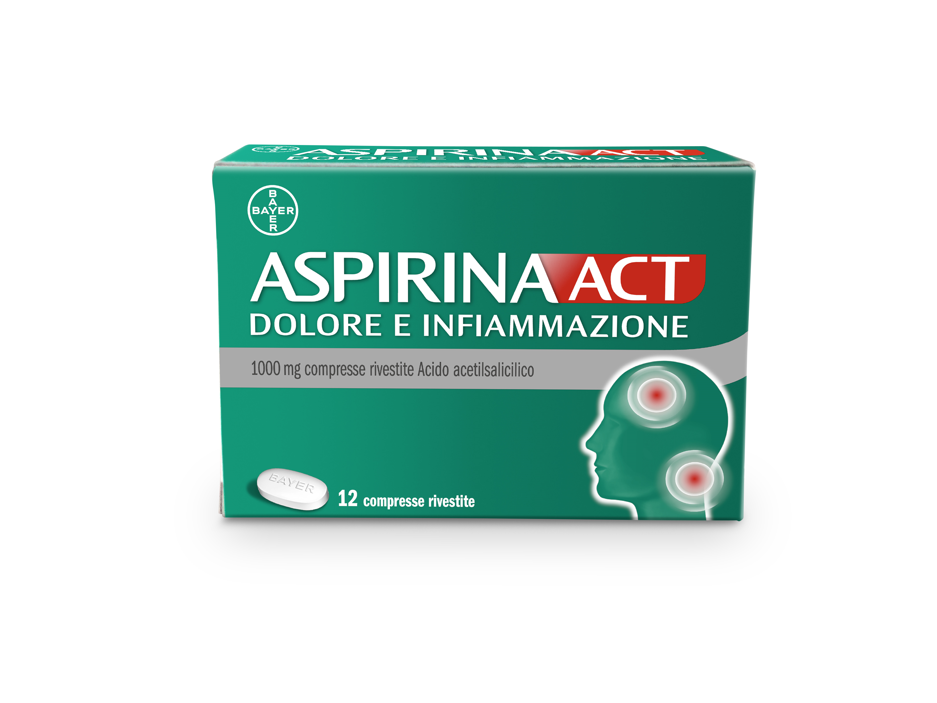 Aspirinaact Dol Inf – 12 compresse 1 g
