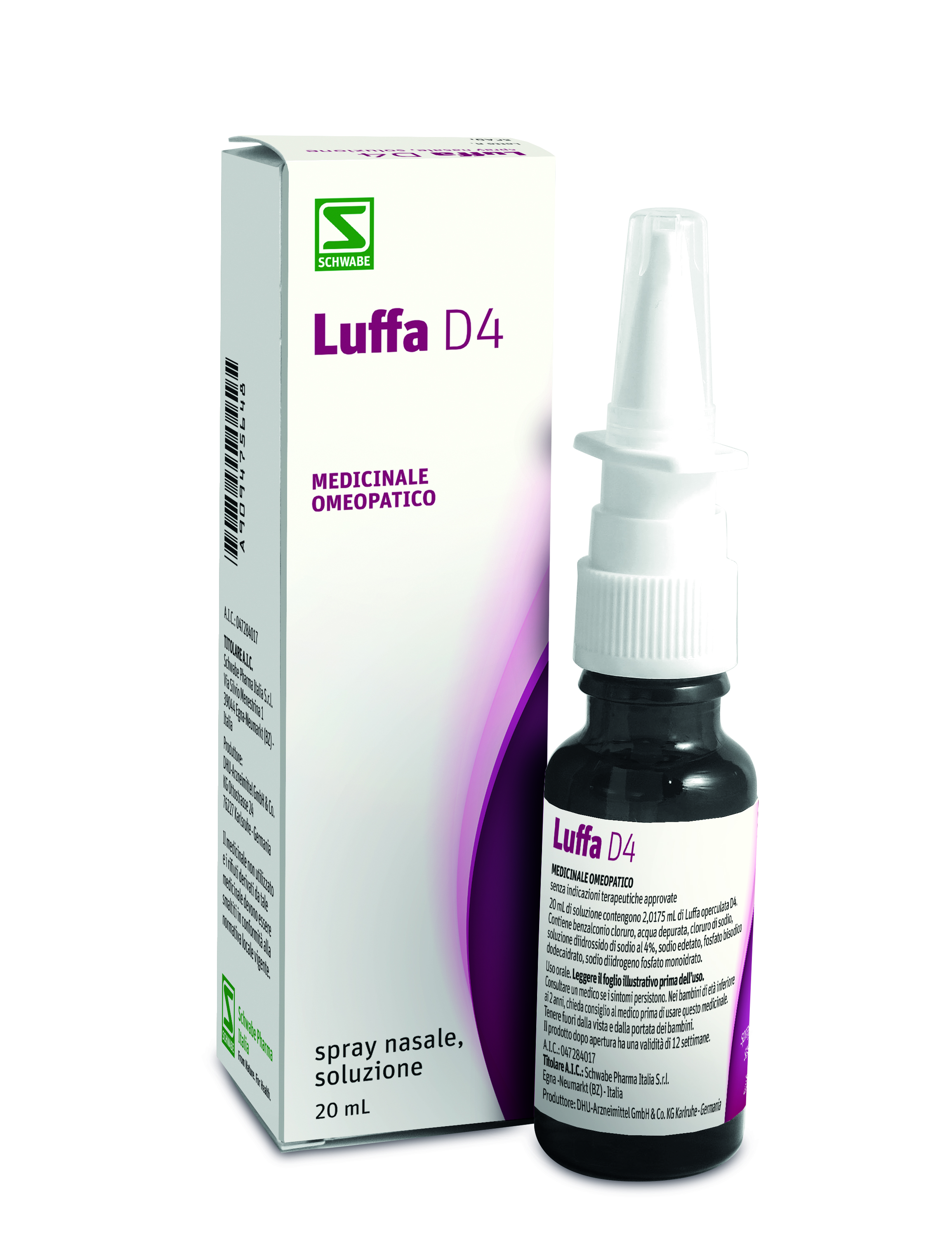 Luffa – D4 Spray Nasale 1FL 20 ml