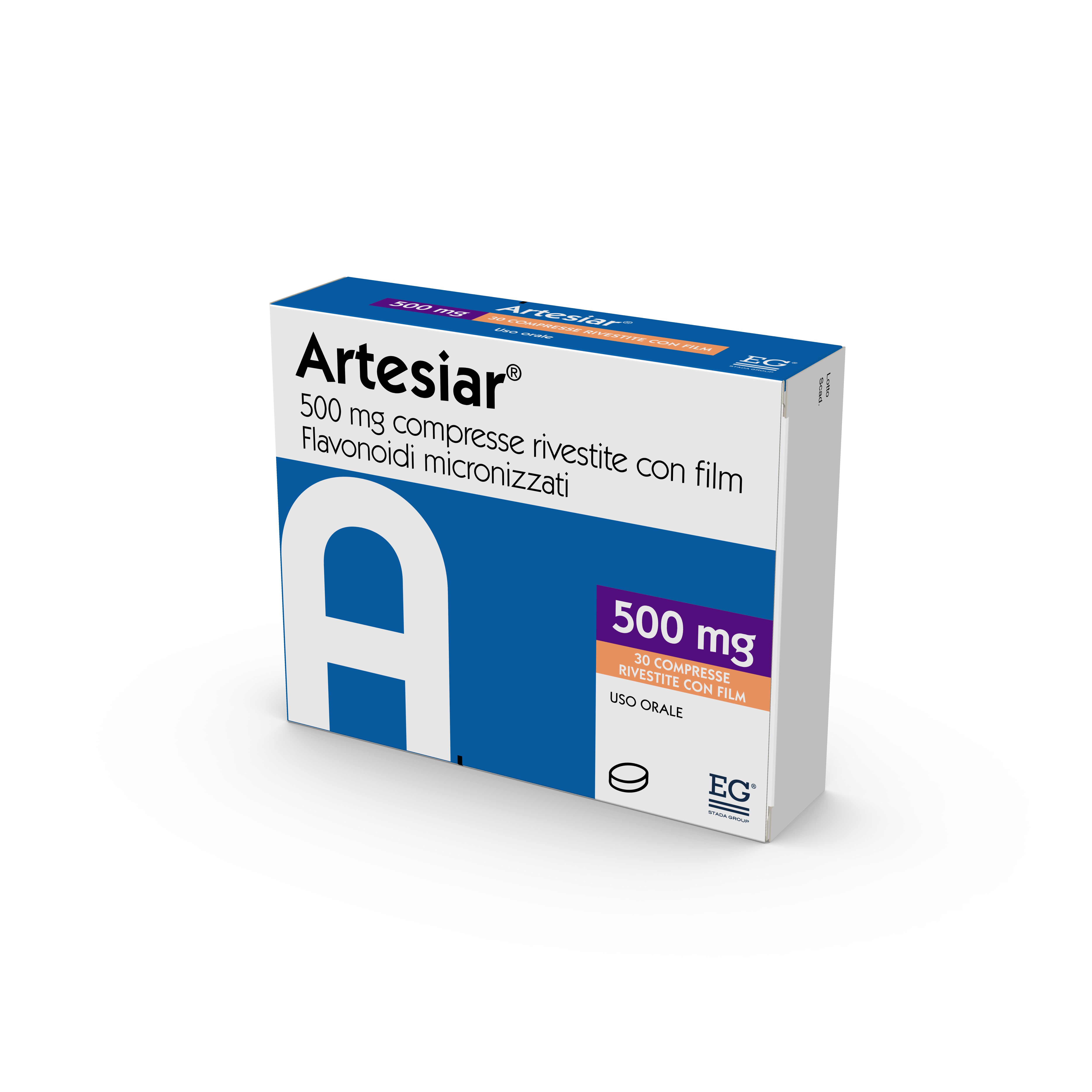 Artesiar – 30 compresse Riv 500 mg