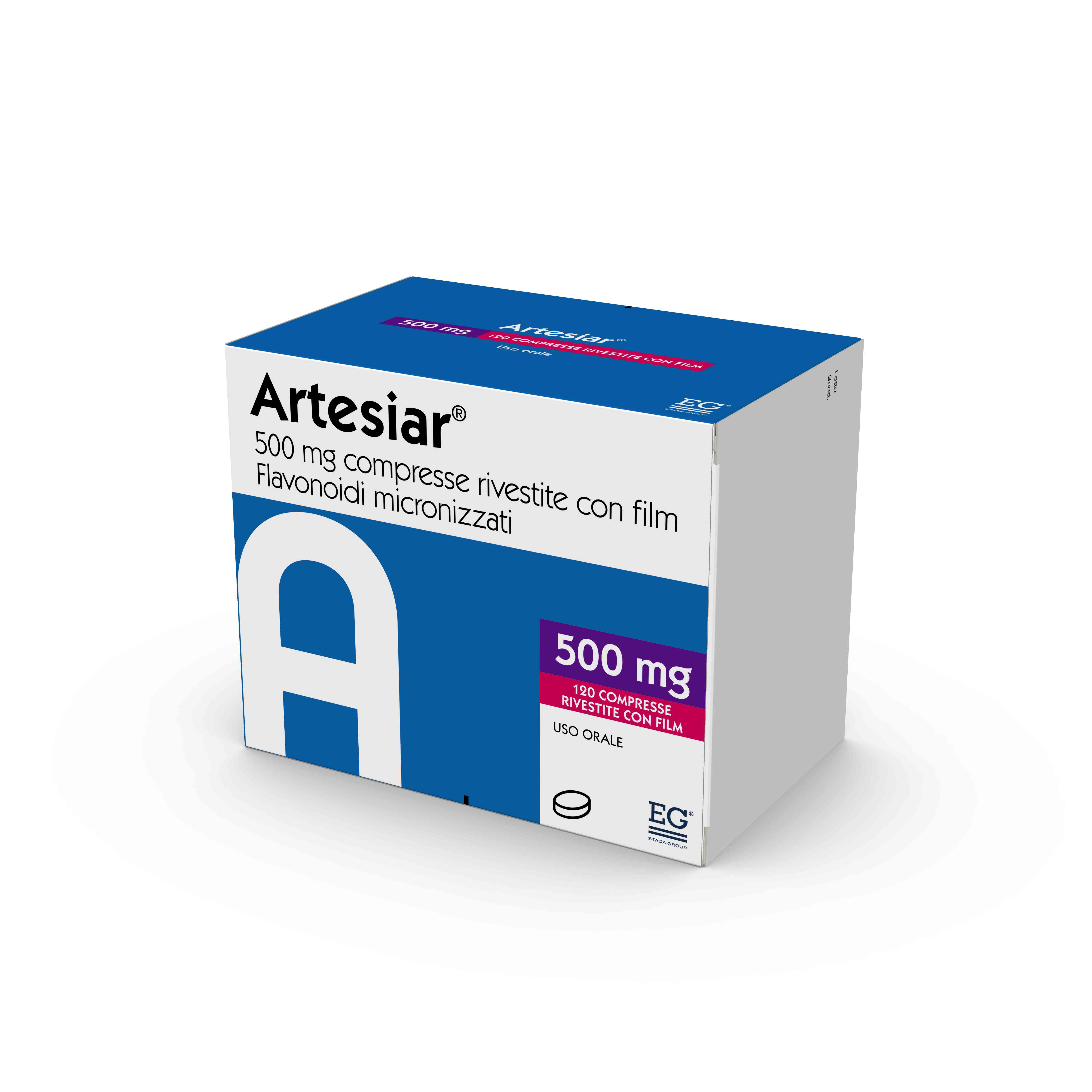 Artesiar – 120 compresse Riv 500 mg