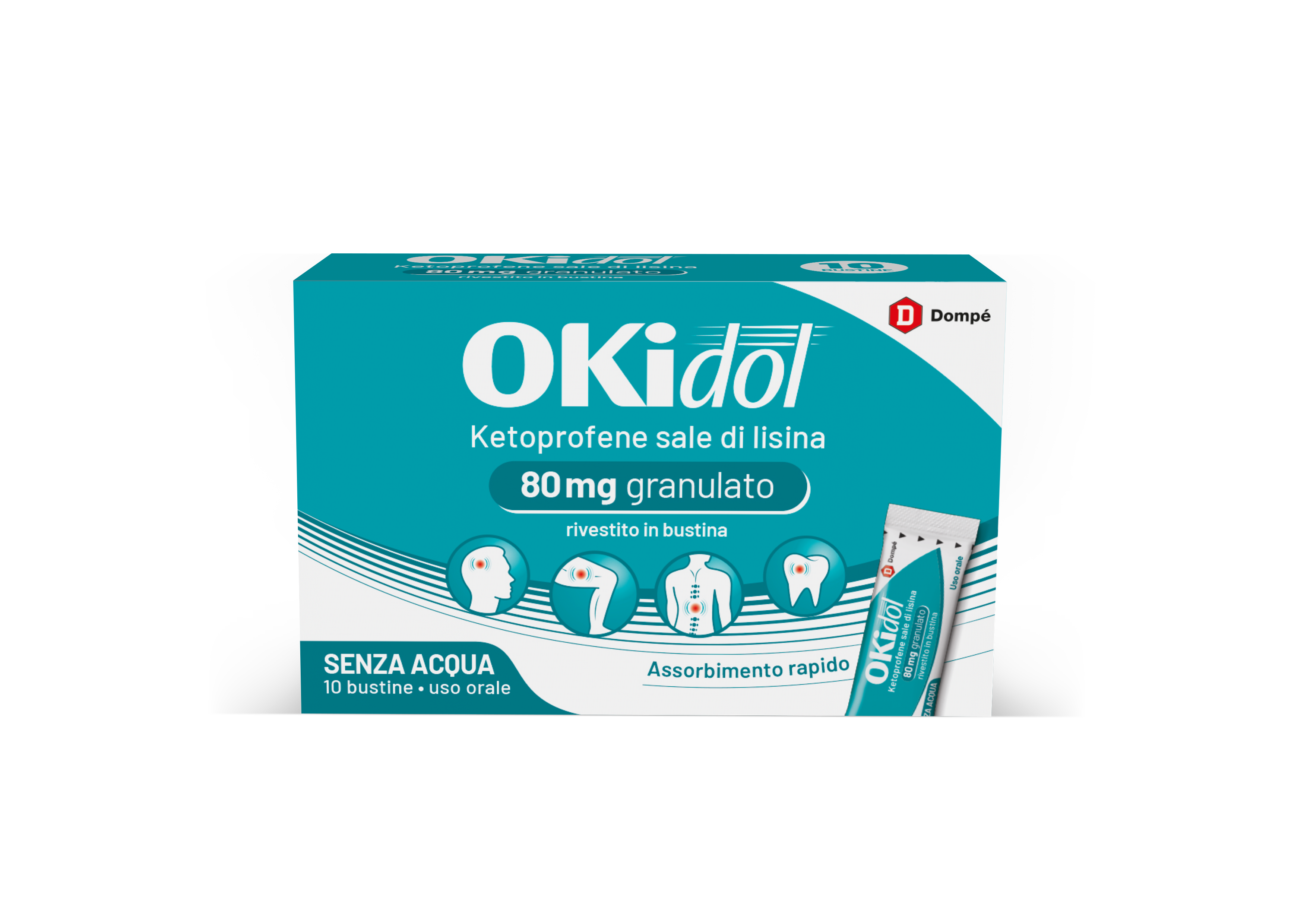 Okidol – Os Grat 10BUST 80 mg