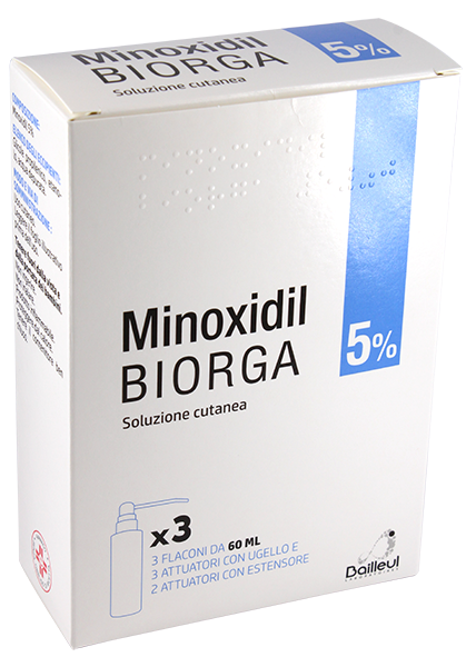 Minoxidil Biorga – Sol Cut 3FL5%