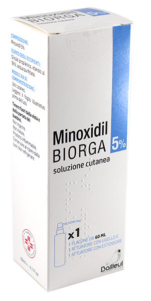 Minoxidil Biorga – Sol Cut 1FL5%
