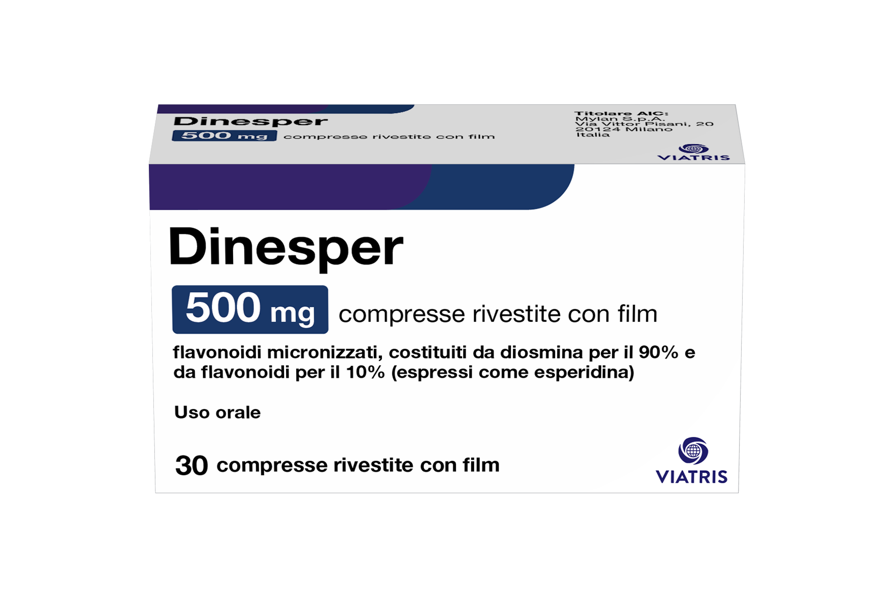 Dinesper – 30 compresse Riv 500 mg