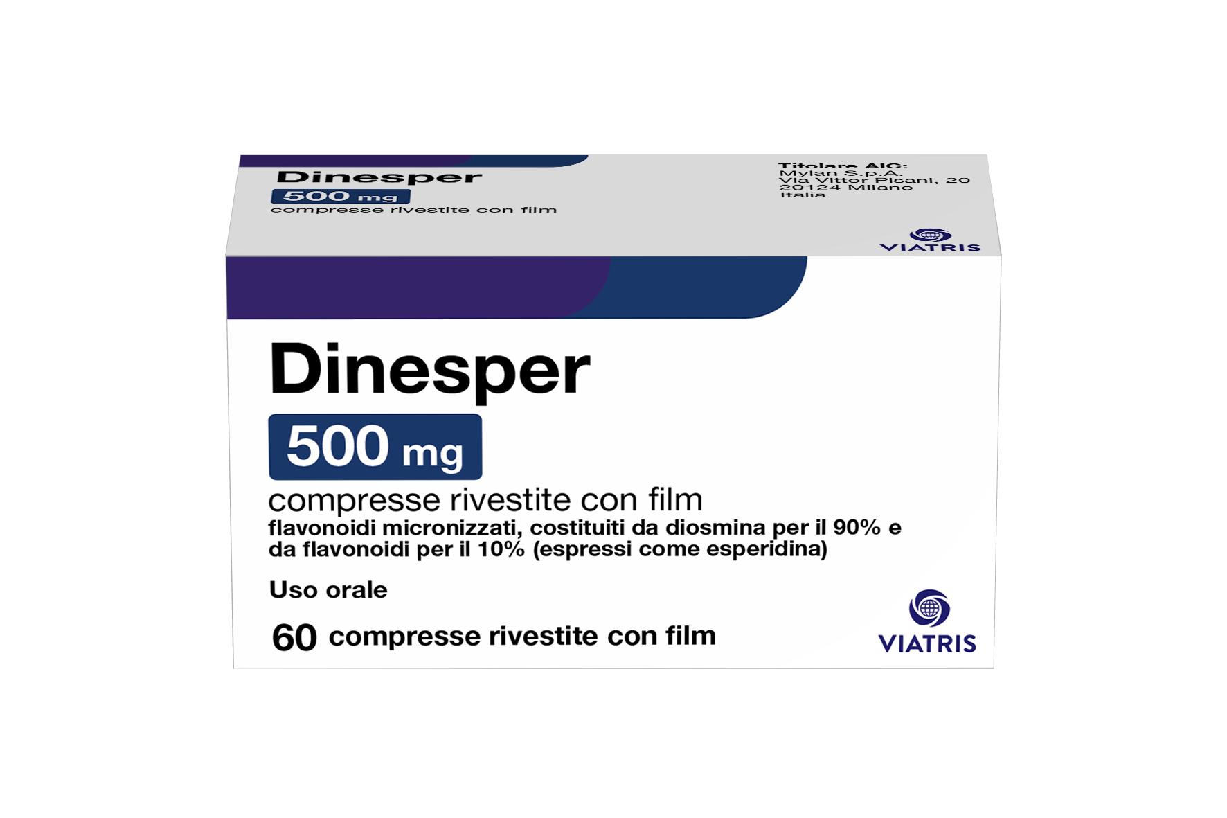 Dinesper – 60 compresse Riv 500 mg