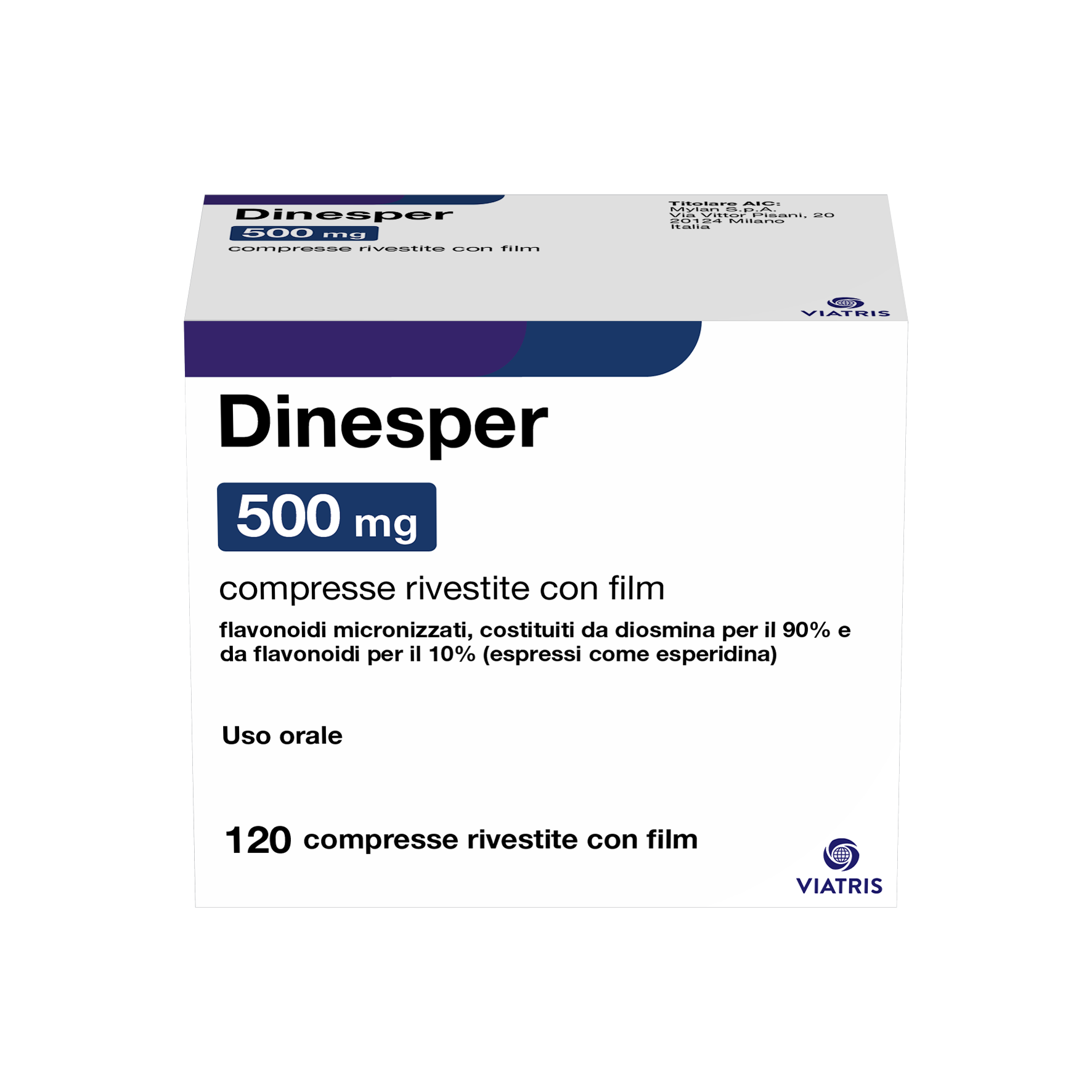 Dinesper – 120 compresse Riv 500 mg