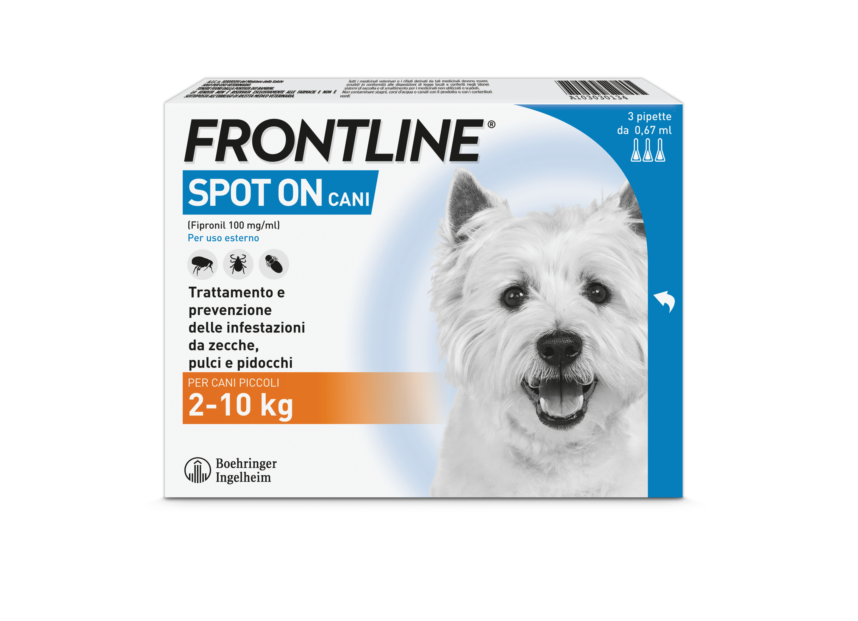Frontline Spot-on Cani 3 pipette