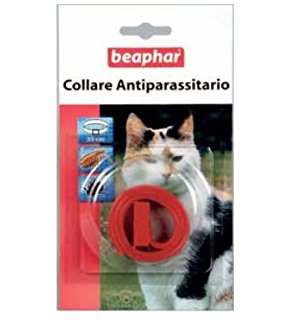 Collare Antipar – Rosso Gatto