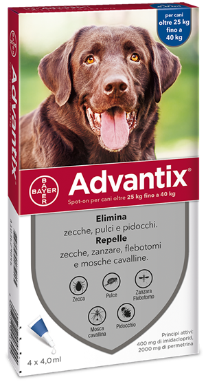 Advantix Spot On – 4PIP 25-40KG