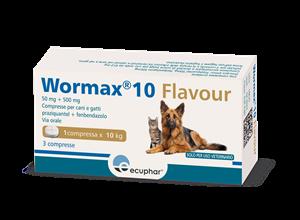 Wormax 10 Flavour – 3 compresse 50+500
