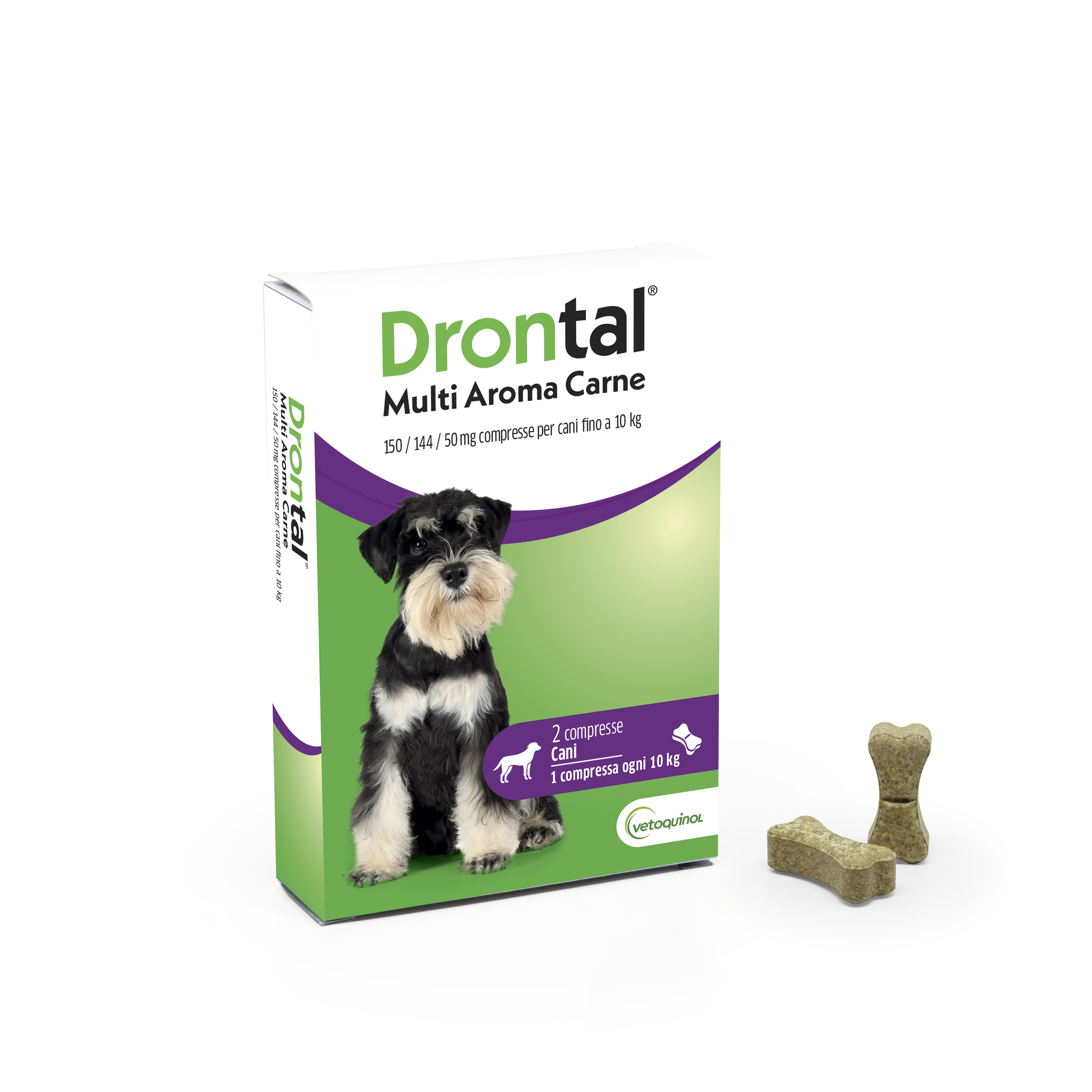 Drontal Multi Aroma Carne 2CPR