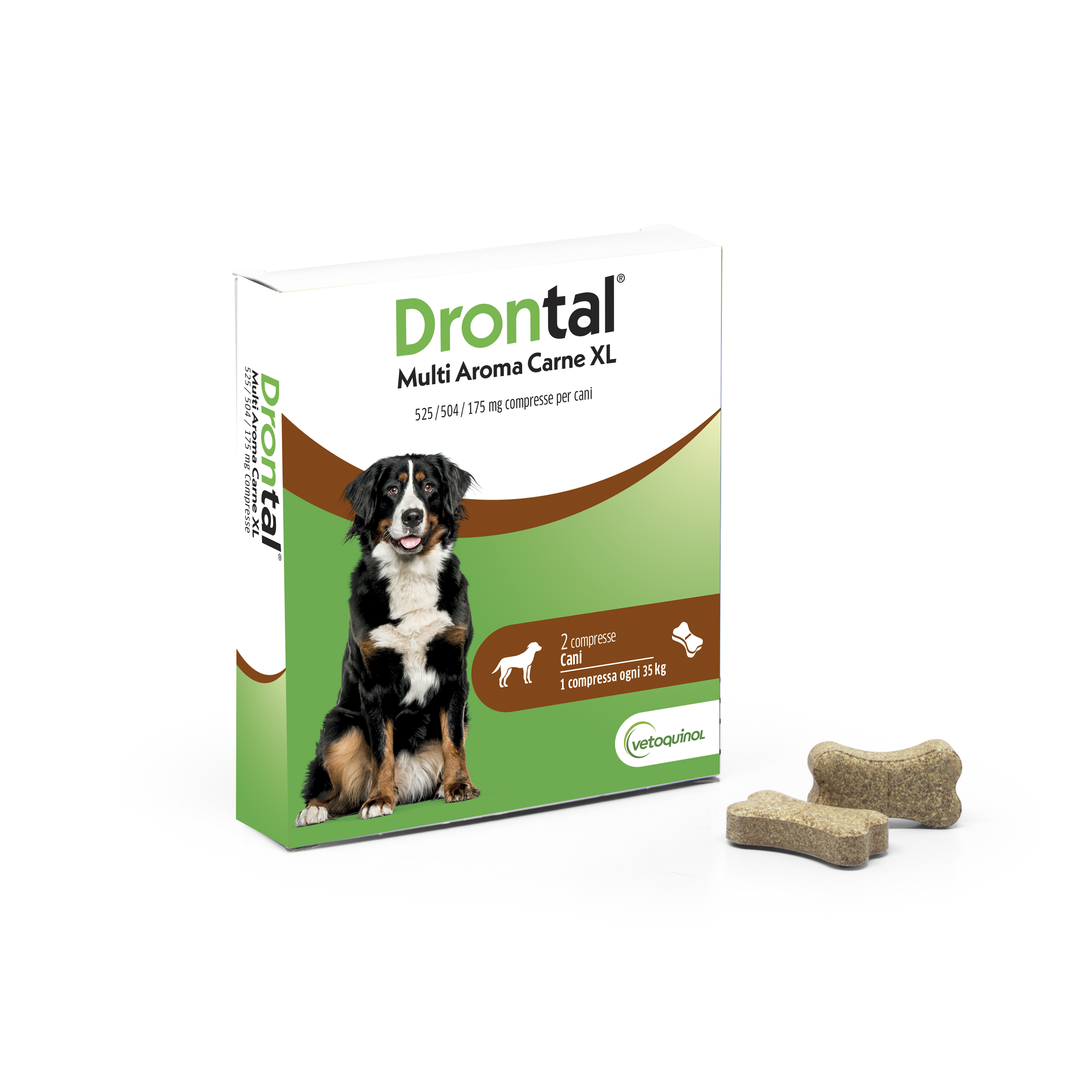 Drontal Multi Aroma Carne XL 2CPR
