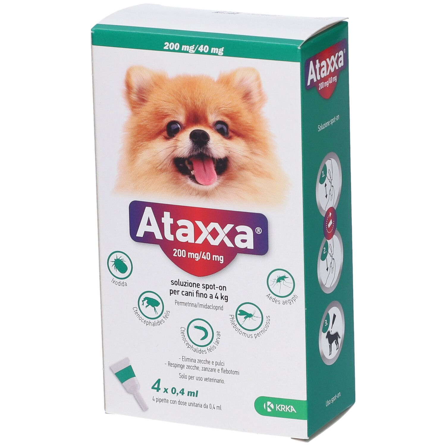 Ataxxa Spot-on | 4pip 4X0,4ML