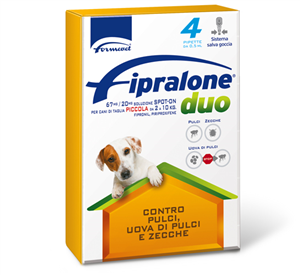 Fipralone Duo – 4PIP 2-10KG Cani