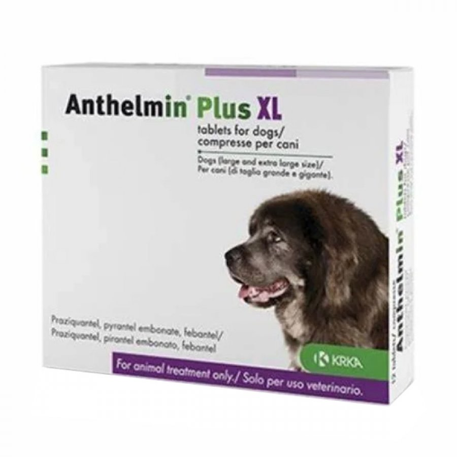 Anthelmin Plus Xl 2 Cpr Cani